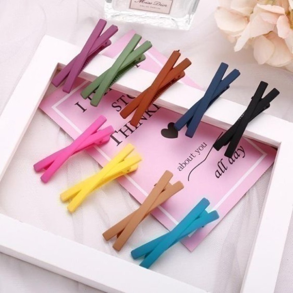 Women | Hair Clips with X Style | Set of 3